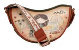 Anekke Peace & Love Oval Crossbody Bag Camel Anekke Peace & Love Oval Crossbody Bag Camel