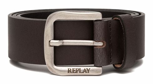 REPLAY Belt W110 Black Brown