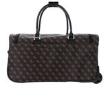 GUESS Jesco Wheeled Duffel Brown GUESS Jesco Wheeled Duffel Brown