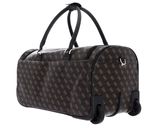 GUESS Jesco Wheeled Duffel Brown GUESS Jesco Wheeled Duffel Brown