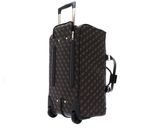 GUESS Jesco Wheeled Duffel Brown GUESS Jesco Wheeled Duffel Brown