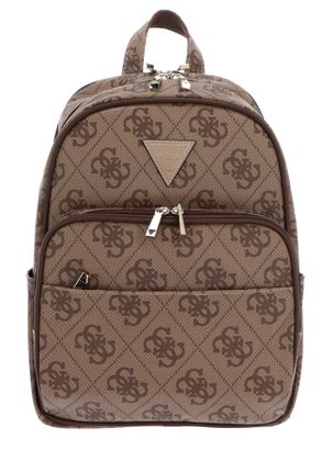 GUESS Backpack Latte Logo / Brown