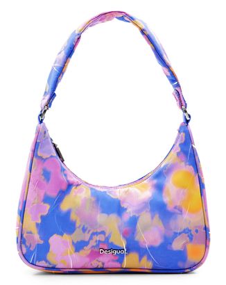 Desigual Abstractum Medley Shoulder Bag Lilas