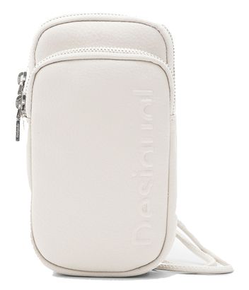 Desigual Half 24 Colors Delphine Phone Bag Creme White
