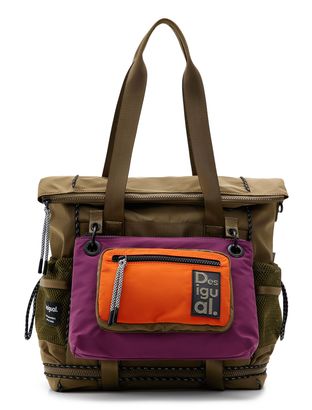 Desigual Modularis Originale Voyager Backpack Khaki