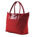 LANCASTER Smart KBA Small Handle Bag Rouge LANCASTER Smart KBA Small Handle Bag Rouge