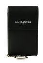 LANCASTER Smooth Keyring Noir LANCASTER Smooth Keyring Noir
