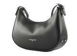 LANCASTER Sierra Half Moon Bag Noir LANCASTER Sierra Half Moon Bag Noir