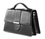 LANCASTER Paris Ily Handbag L Noir