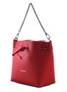LANCASTER Pur & Element City Bucket Bag S Rouge