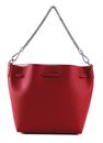LANCASTER Pur & Element City Bucket Bag S Rouge