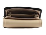 LANCASTER Smooth Back To Back Organizer Wallet Noir - Nude Clair - Nude Foncé