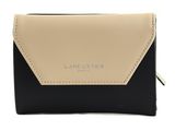 LANCASTER Smooth Back To Back Organizer Wallet Noir - Nude Clair - Nude Foncé