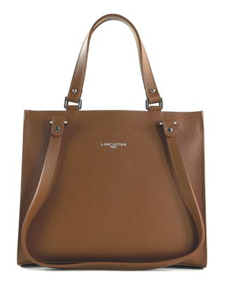 LANCASTER Sierra Tote Bag M Camel