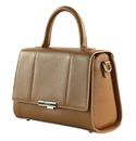 LANCASTER Sésame Trinity Handbag M Camel