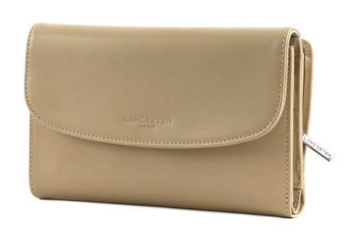 LANCASTER Paris PM Back To Back Organizer Wallet Beigefonce