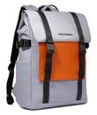 PIQUADRO David One Compartment Computer Backpack Grey PIQUADRO David One Compartment Computer Backpack Grey