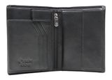 Esquire New Silk Wallet High with Flap Black