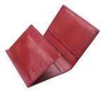 Esquire New Silk Passport Card Holder Red