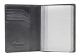 Esquire New Silk Passport Cover Black Esquire New Silk Passport Cover Black