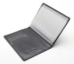 Esquire New Silk Passport Cover Black Esquire New Silk Passport Cover Black