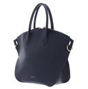 COCCINELLE Flare Hand Bag Grained Leather Midnight Blue COCCINELLE Flare Hand Bag Grained Leather Midnight Blue