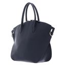 COCCINELLE Flare Hand Bag Grained Leather Midnight Blue COCCINELLE Flare Hand Bag Grained Leather Midnight Blue
