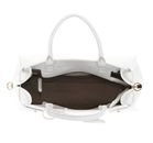 COCCINELLE Kliche Handbag Grained Leather Brillant White