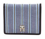 TOMMY HILFIGER TH Spring Chic Bilfold Stripes Space Blue Stripes