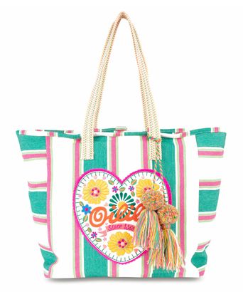 Oilily Sandra Shopper Pepper Green