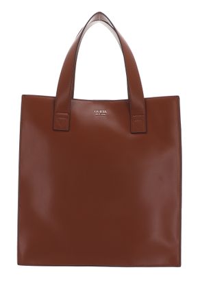 GUESS Jovie Society Satchel Cognac