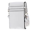 GUESS Latona Flap Chit Chat Phone Bag White