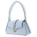 GUESS Adi Flap Shoulder Bag Sky Blue GUESS Adi Flap Shoulder Bag Sky Blue