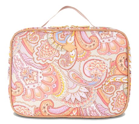 Oilily Cara Travel Kit With Hook Sand Dollar