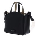 KARL LAGERFELD K / Circle Tote Bag Perforated S Black