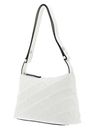 KARL LAGERFELD K / Essential Kuilt Shoulder Bag Creme White