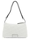 KARL LAGERFELD K / Essential Kuilt Shoulder Bag Creme White