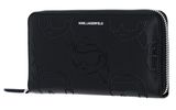 KARL LAGERFELD K / Ikonik 2.0 Perforated Wallet Black KARL LAGERFELD K / Ikonik 2.0 Perforated Wallet Black