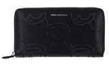 KARL LAGERFELD K / Ikonik 2.0 Perforated Wallet Black KARL LAGERFELD K / Ikonik 2.0 Perforated Wallet Black