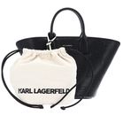 KARL LAGERFELD K / Ikonik 2.0 Perforated Tote Bag Black