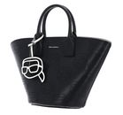 KARL LAGERFELD K / Ikonik 2.0 Perforated Tote Bag Black