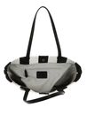 KARL LAGERFELD Hotel Karl Beach Stripe Tote Bag Black / Natural KARL LAGERFELD Hotel Karl Beach Stripe Tote Bag Black / Natural