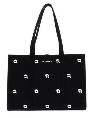 KARL LAGERFELD K / Ikonik 2.0 Karl Shopper Black