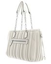 KARL LAGERFELD K / Kushion Tote Bag M Creme White