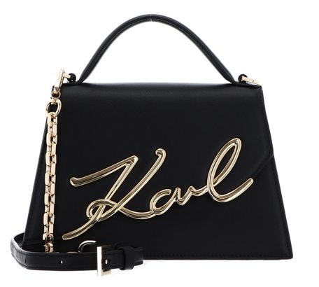 KARL LAGERFELD K / Signature 2.0 Crossbody Bag M Black