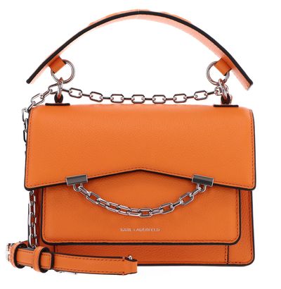 KARL LAGERFELD K / Seven Grainy Shoulder Bag Clementine