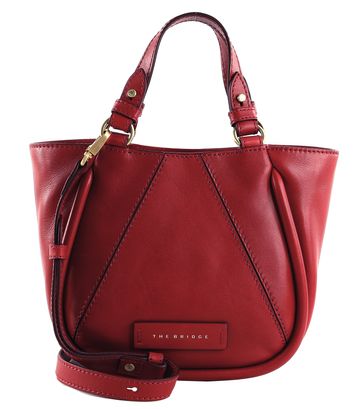 THE BRIDGE Brigida Tote Bag Berry / Oro