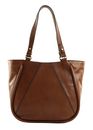 THE BRIDGE Brigida Shopping Bag Marrone 14 / Oro THE BRIDGE Brigida Shopping Bag Marrone 14 / Oro