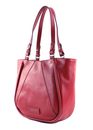 THE BRIDGE Brigida Shopping Bag Berry / Oro THE BRIDGE Brigida Shopping Bag Berry / Oro