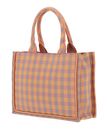 MANDARINA DUCK Vichy Tote Vichy Orange MANDARINA DUCK Vichy Tote Vichy Orange